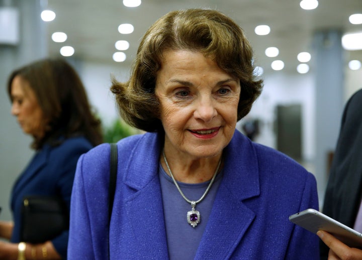 Sen. Dianne Feinstein pointed out that 18-year-olds can't buy a handgun but they can buy an AR-15.