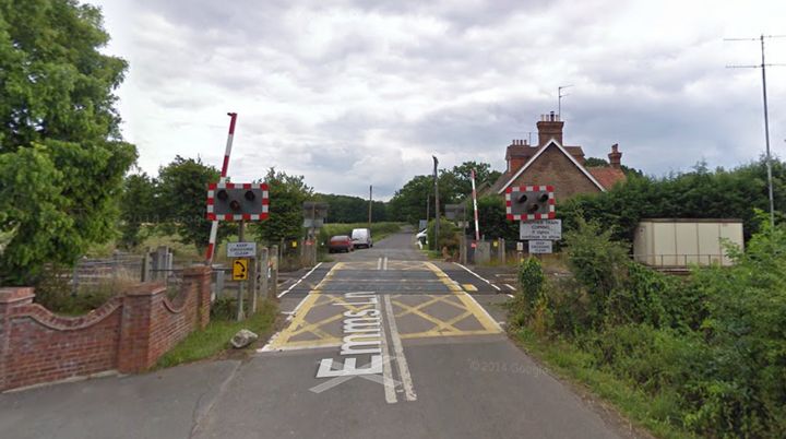 Teenager and man, 72, from the same family die after crash at Barns Green level crossing.