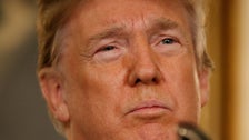 Trump Joins Mar-a-Lago Disco Party After Visiting Survivors Of School Shooting