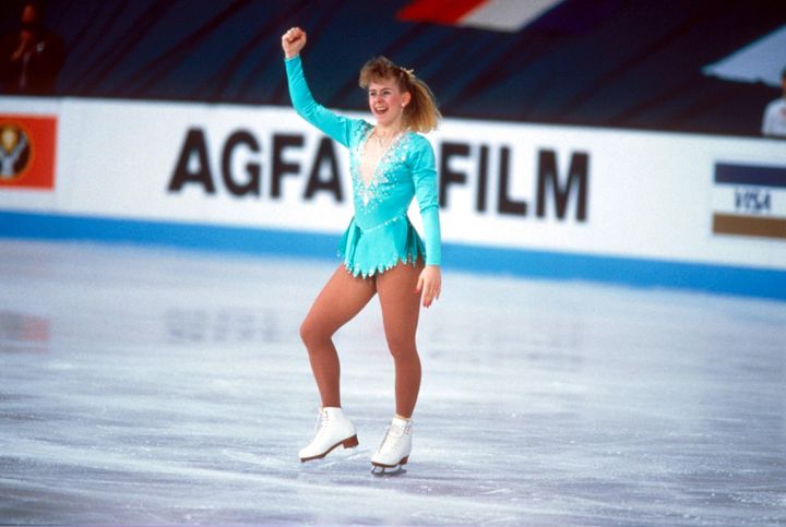 Tonya on the ice at the 1991 World Championship 