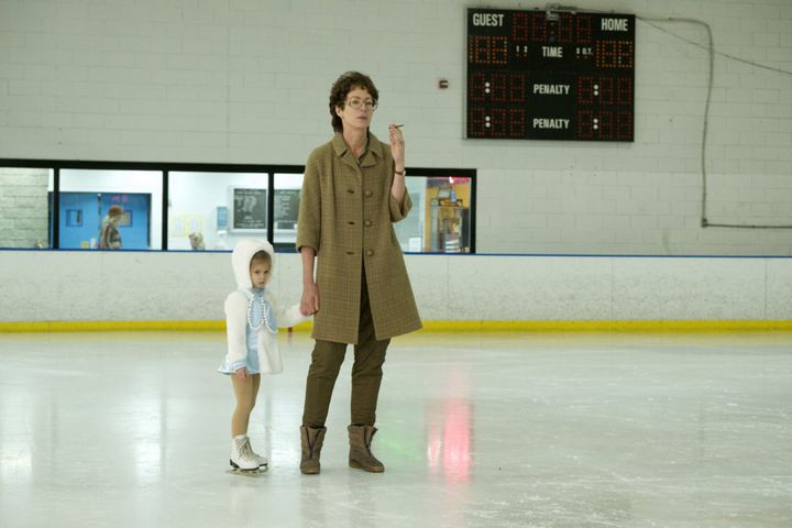 The film shows LaVona taking Tonya to the rink at a very young age 