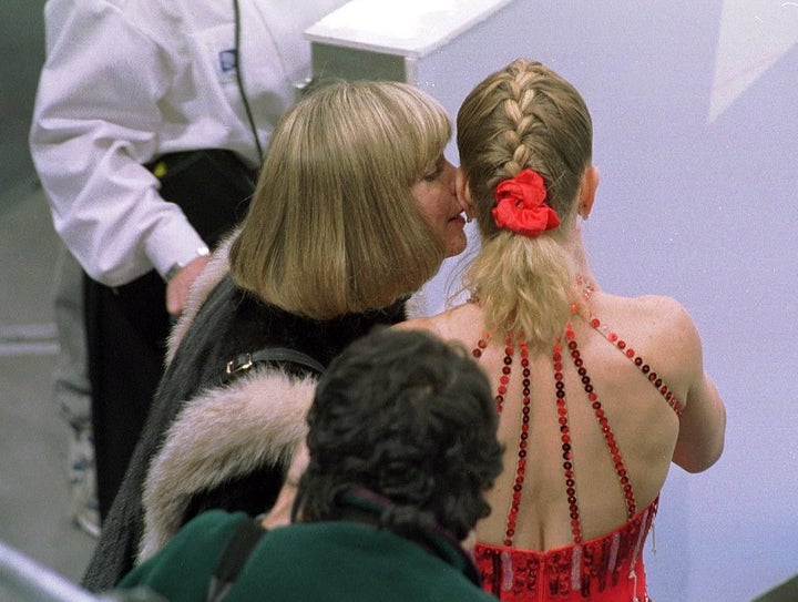 <strong>Diane was by Tonya's side at the Lillehammer Olympics </strong>