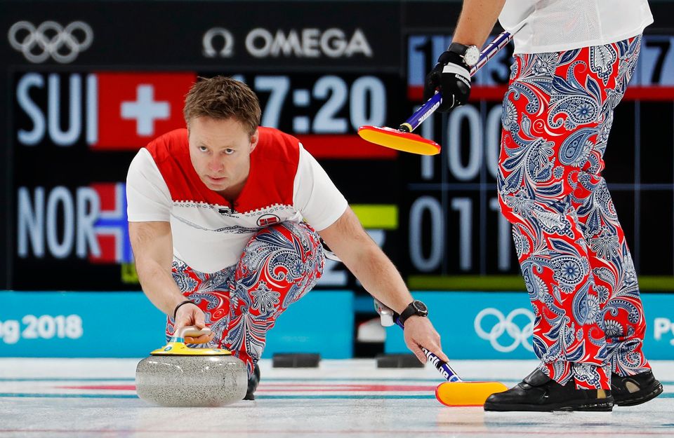 The Norwegian Curling Team Should Win Gold For Their Pants