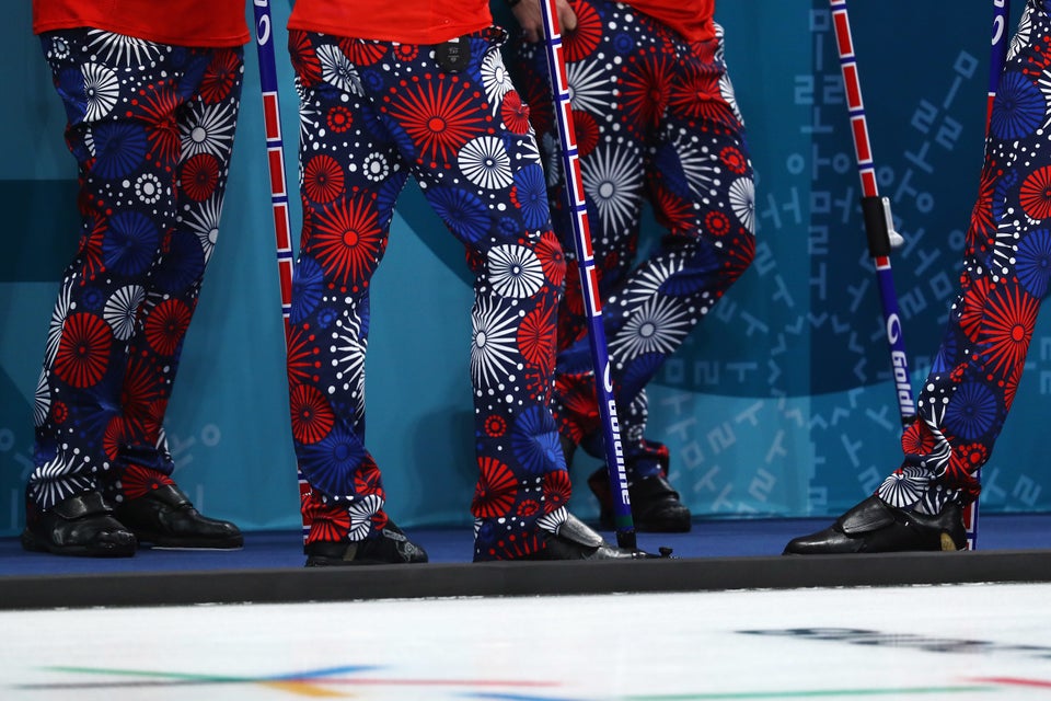 The Norwegian Curling Team Should Win Gold For Their Pants