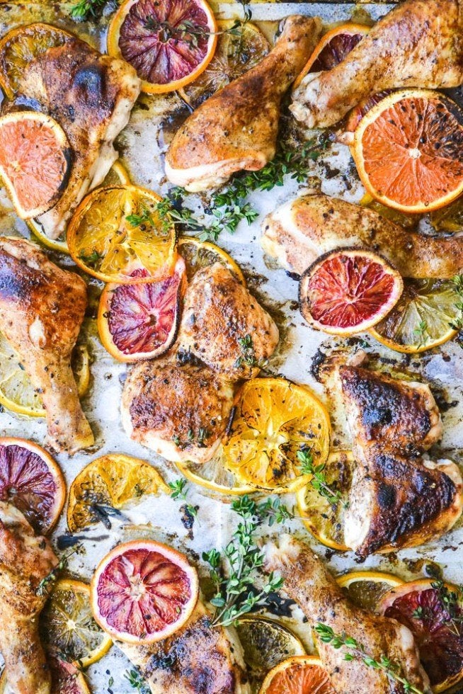 Chicken With Allspice And Citrus