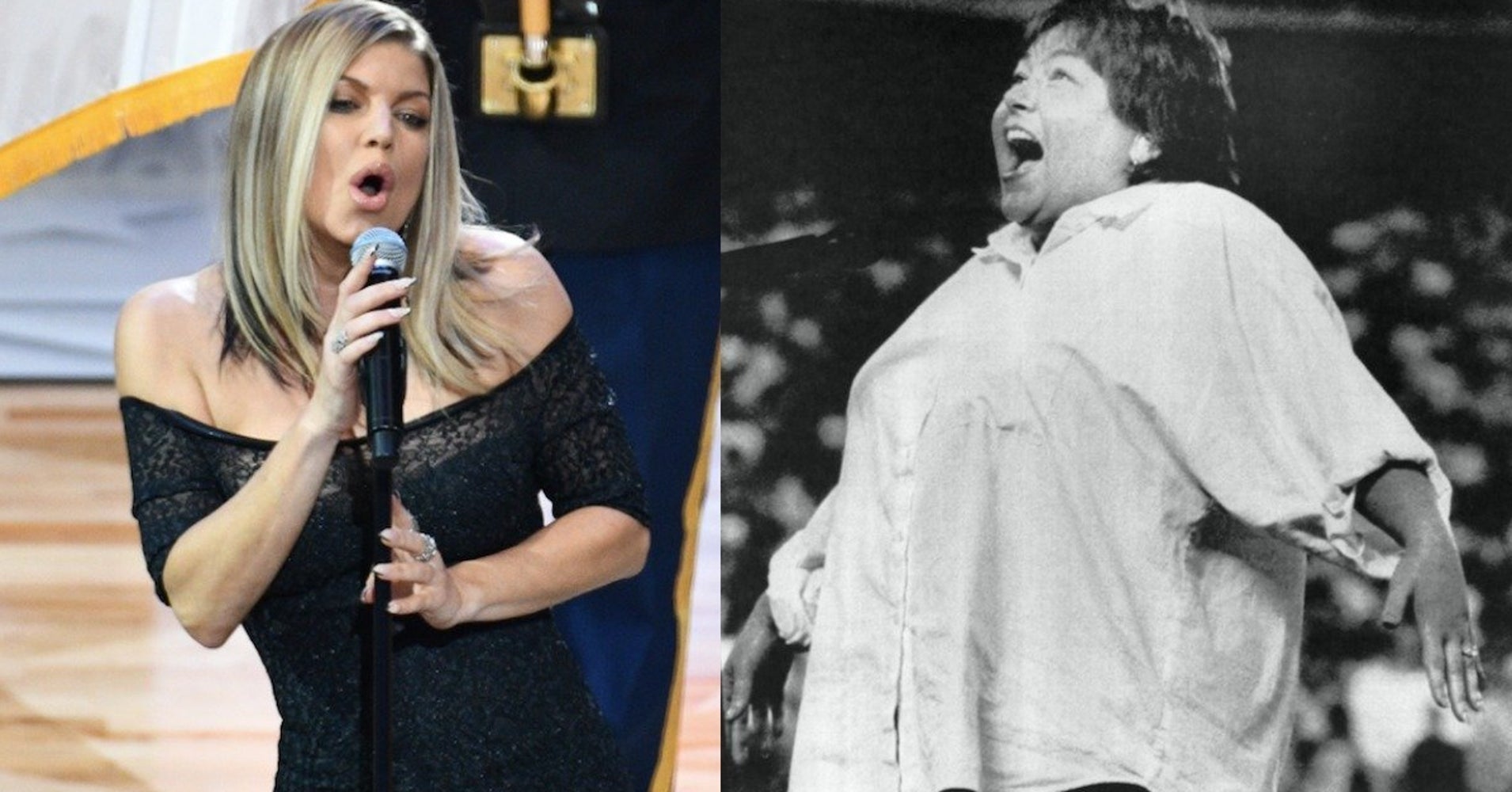 Roseanne Jokes Her National Anthem Was 'Better' Than Fergie's Roseanne Jokes Her National Anthem Was 'Better' Than Fergie's