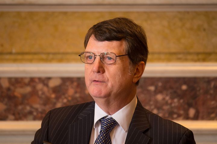 Gerard Batten was chosen as interim leader of the U.K. Independence Party on Saturday.