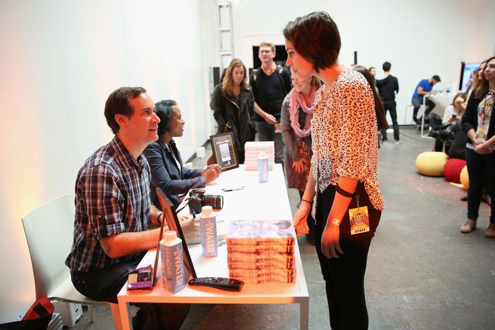 "I don’t think queer authors have to write queer stories, and I certainly don’t think queer writers have to write queer stories a certain way," David Levithan (left) says.