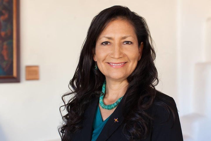 Deb Haaland says President Donald Trump is way out of touch with regular Americans. “He’s never had to struggle."