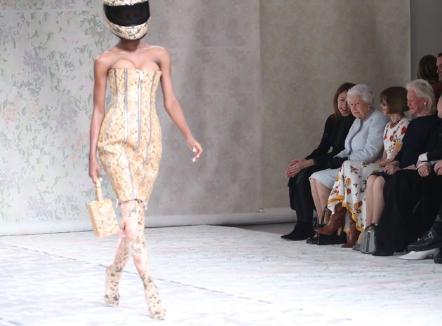 Do the models have to bow on the runway now? (Probably not.)