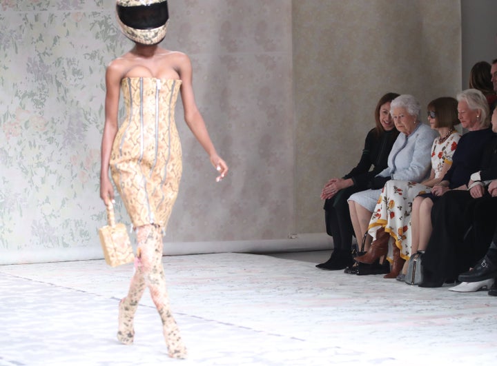 Do the models have to bow on the runway now? (Probably not.)