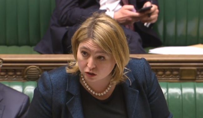 Northern Ireland Secretary Karen Bradley in the House of Commons
