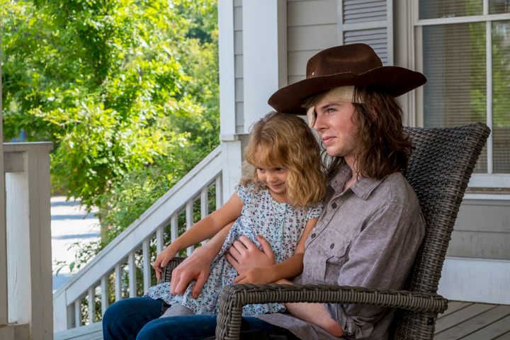 Actor Chandler Riggs plays the character Carl Grimes on "The Walking Dead."