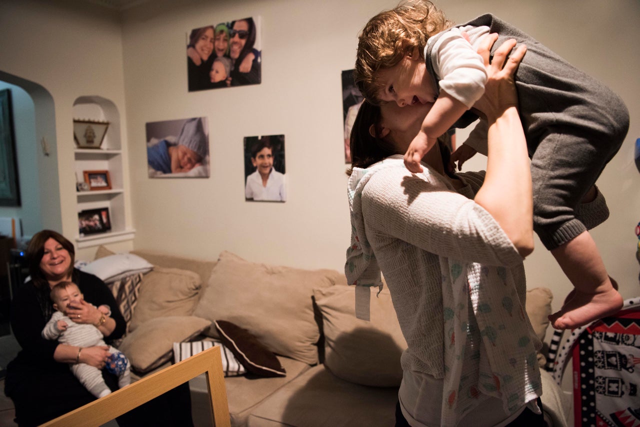 Whenever Jennie Landsman starts to feel down about her sons' prognoses, she said she just spends more time with them. “I’ll just hold them and smell them.”