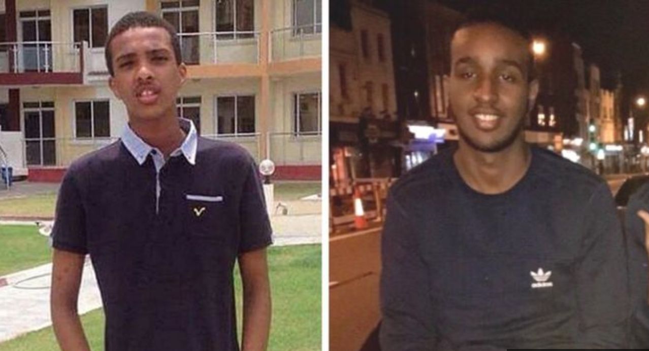 <strong>Abdikarim Hassan, 17, (R) was killed along with&nbsp;Sadiq Mohamed, 20</strong>