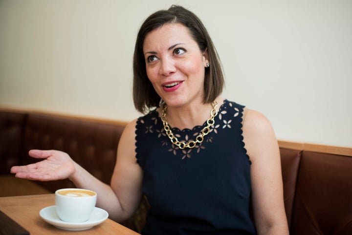 Democrat Christina Hartman has been running for the U.S. House in a Pennsylvania district that a new political map has made much more conservative.