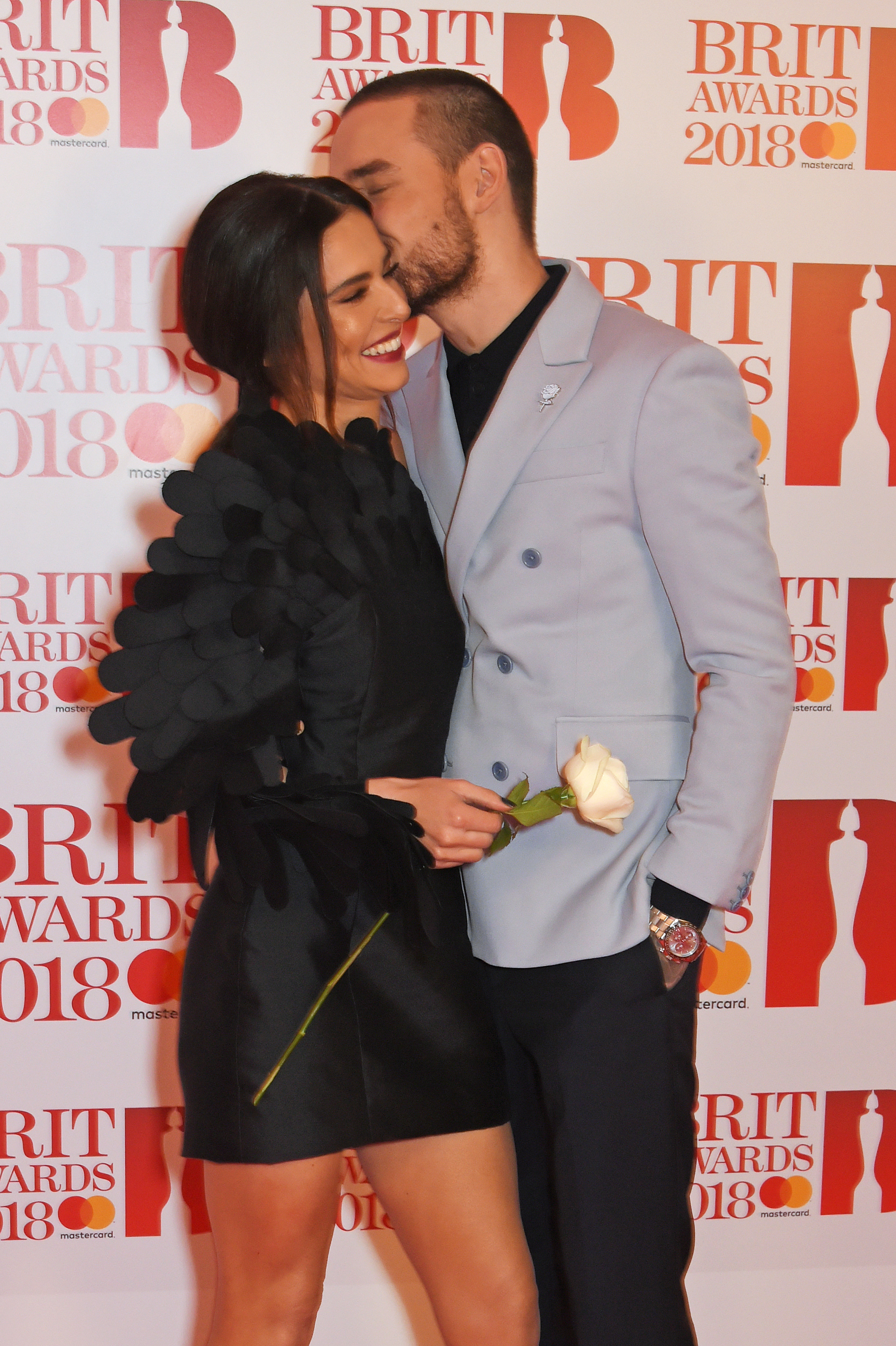 <strong>Cheryl was there to support Liam, who is nominated in two categories</strong>