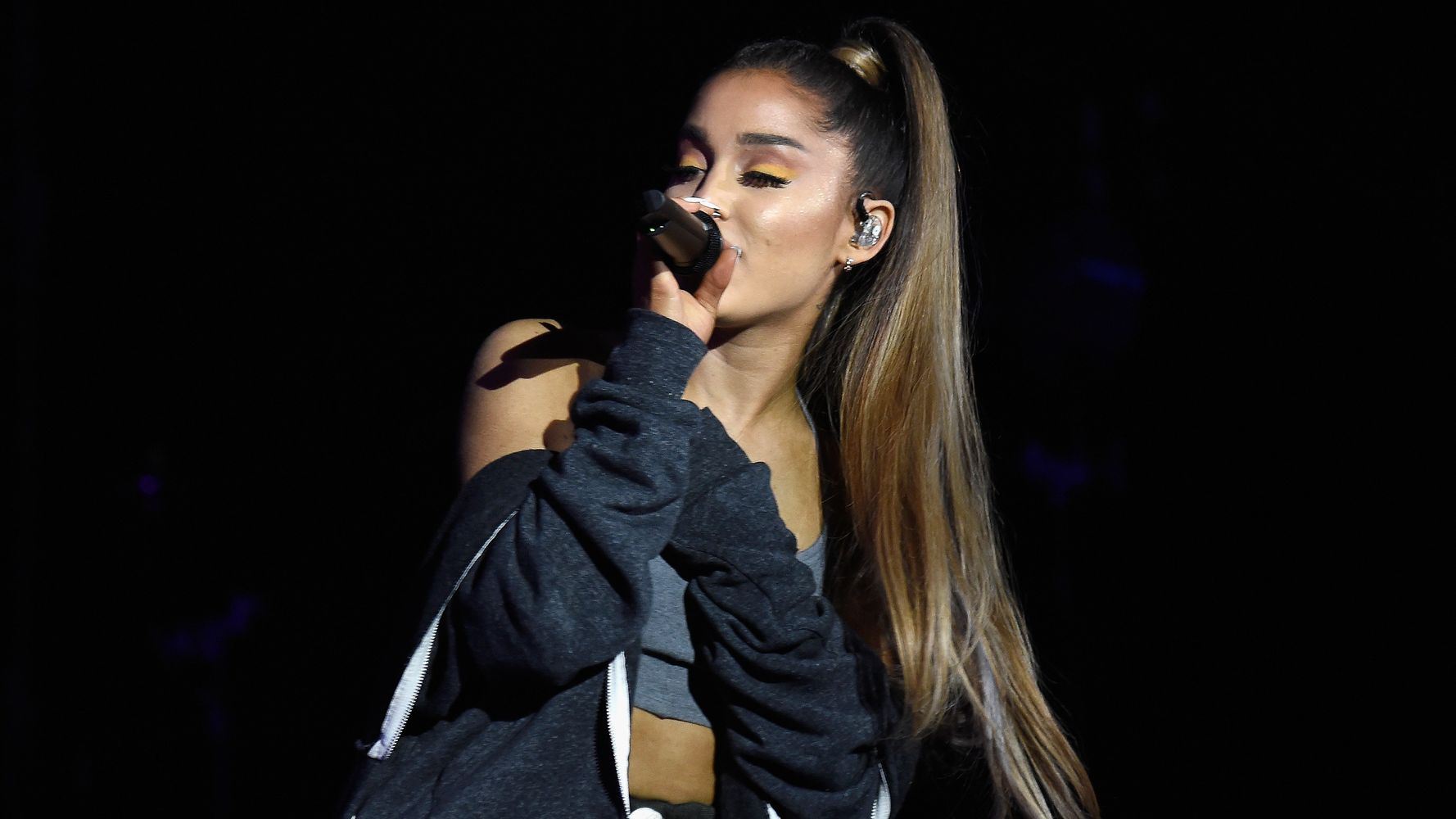 Ariana Grande Seen at Brother's Performance of Rocky Horror in