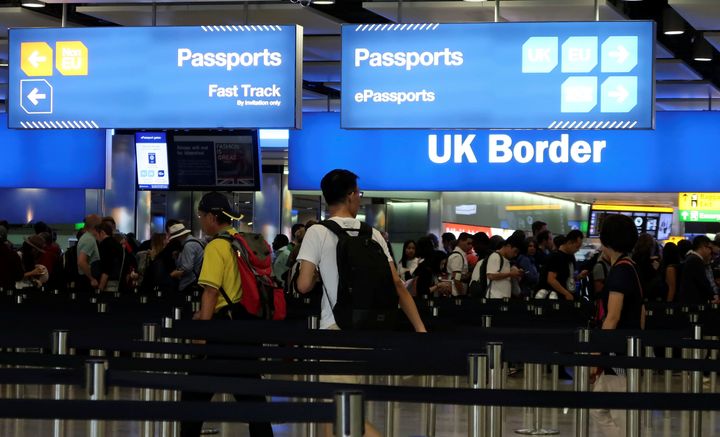 Net migration from the EU to the UK has fallen below 100,000 for the first time in almost five years