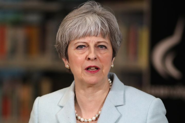 Mrs May has issued a statement after Stormzy's freestyle rap