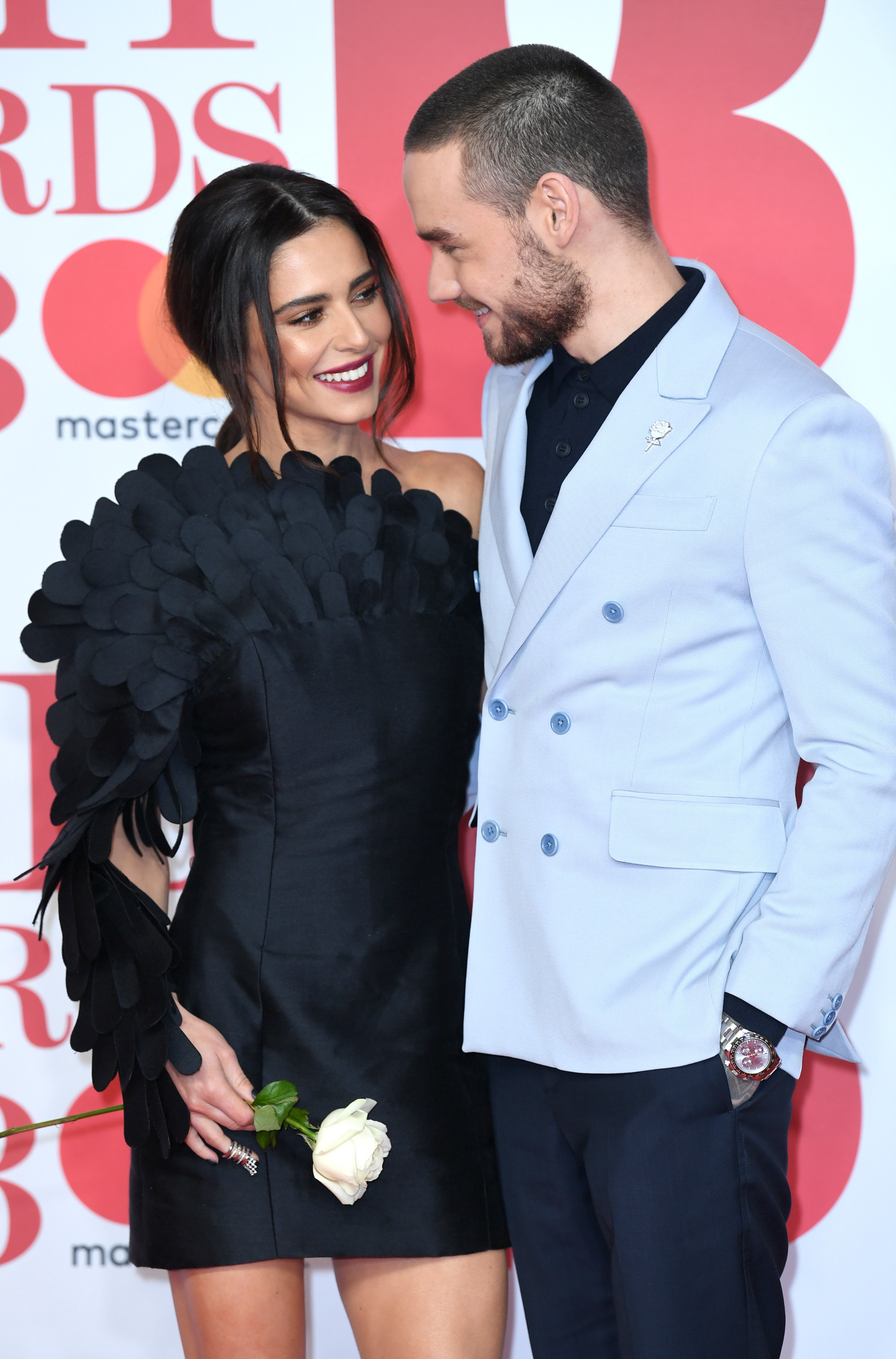 <strong>Cheryl and Liam Payne at the Brits</strong>