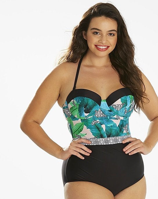 Women's plus size hot sale swimsuits with underwire