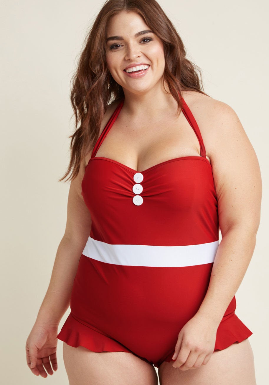 Plus Size Underwire Swimsuits