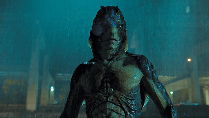 Doug Jones as the sea monster in