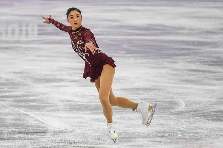 Mirai Nagasu is the first American woman to land a triple axel at the Winter Games.