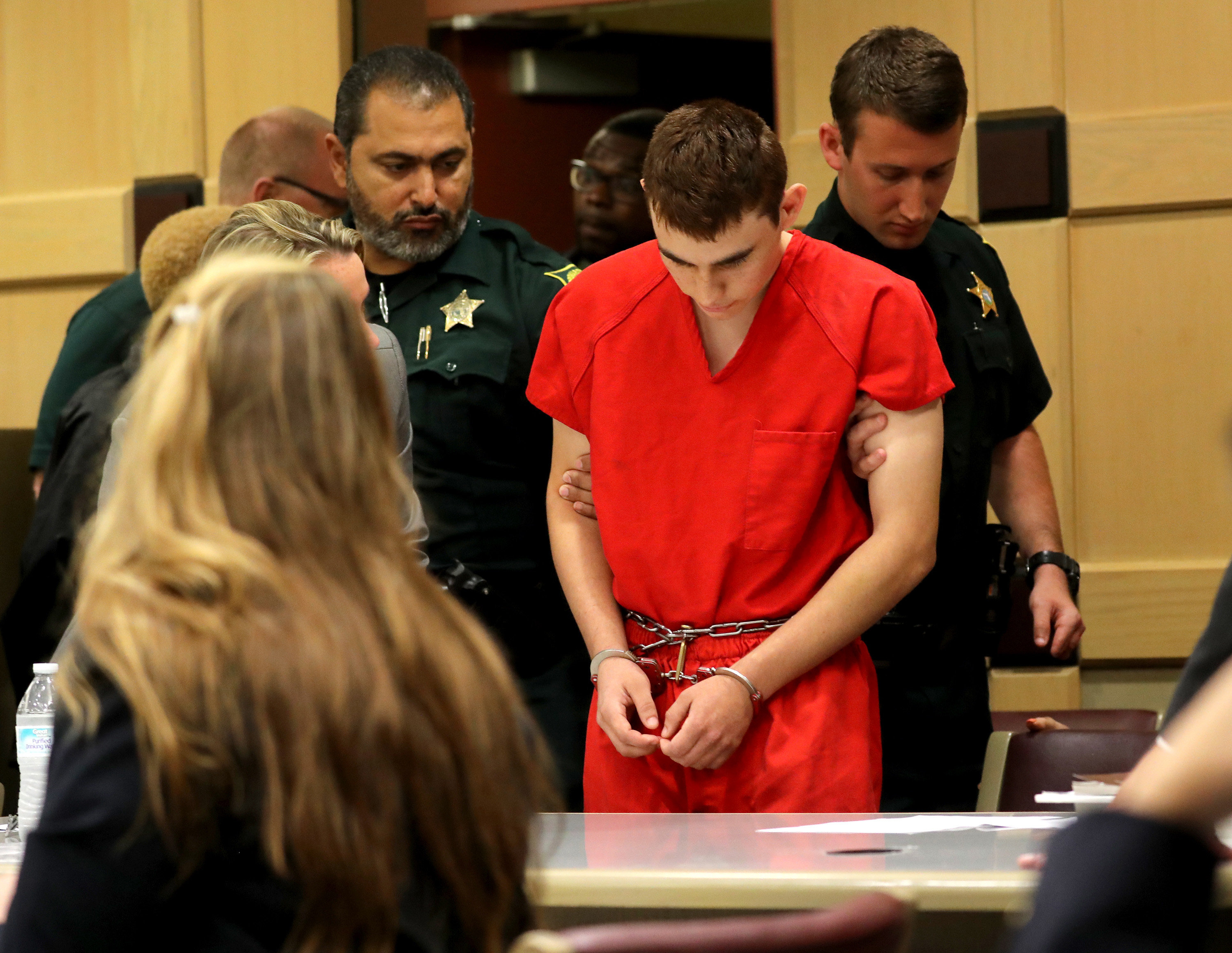 <strong>Nikolas Cruz has been charged with 17 counts of premeditated murder</strong>