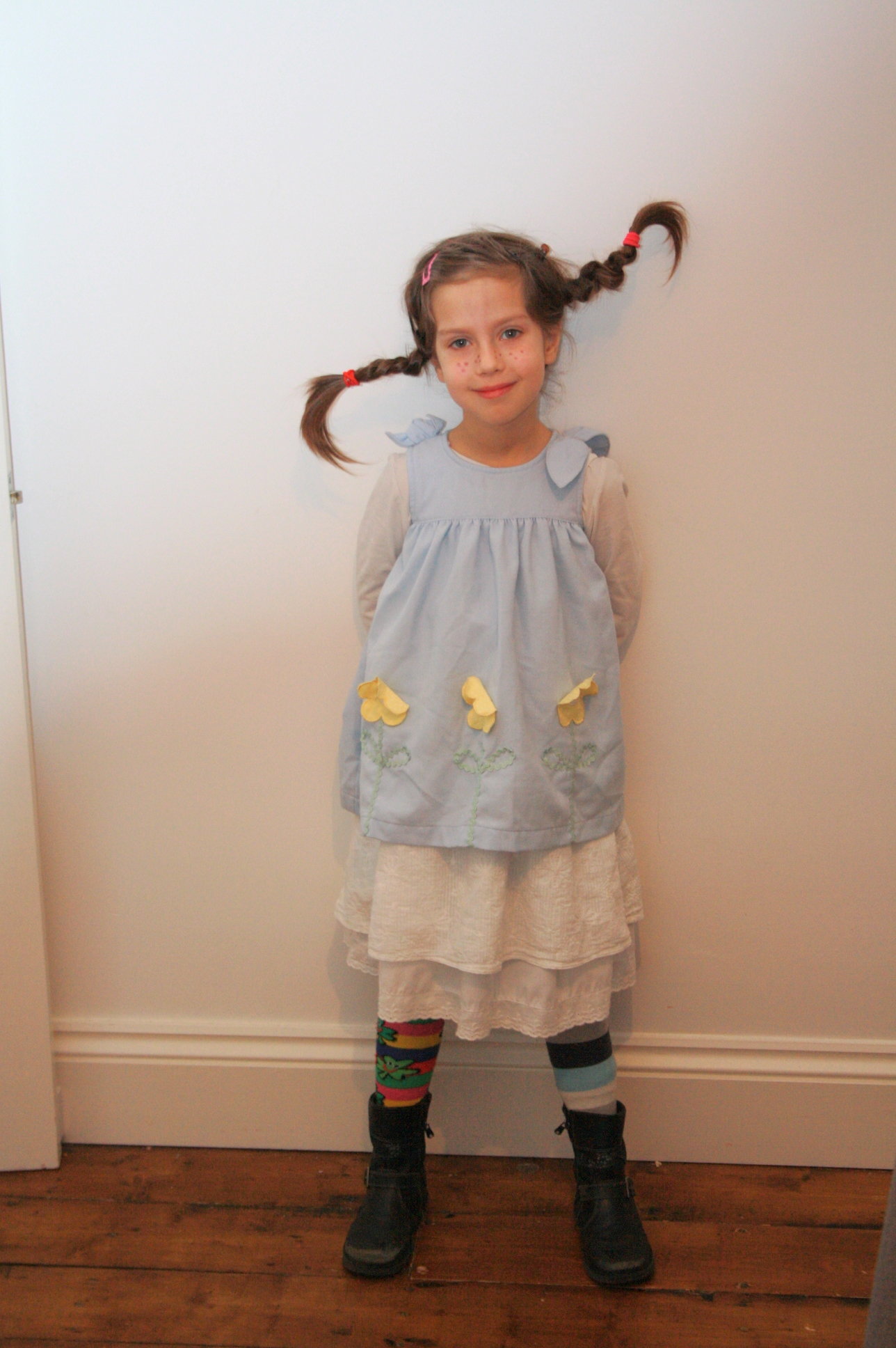 Roald Dahl Veruca Salt Costume Charlie Chocolate Willy Wonka Book Week Girls 