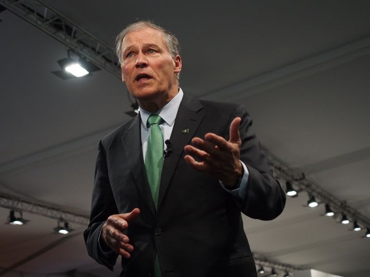 Washington Gov. Jay Inslee, chairman of the Democratic Governors Association, announced an initial $20-million investment in electing Democratic governors.