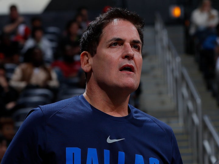 Dallas Mavericks owner Mark Cuban.