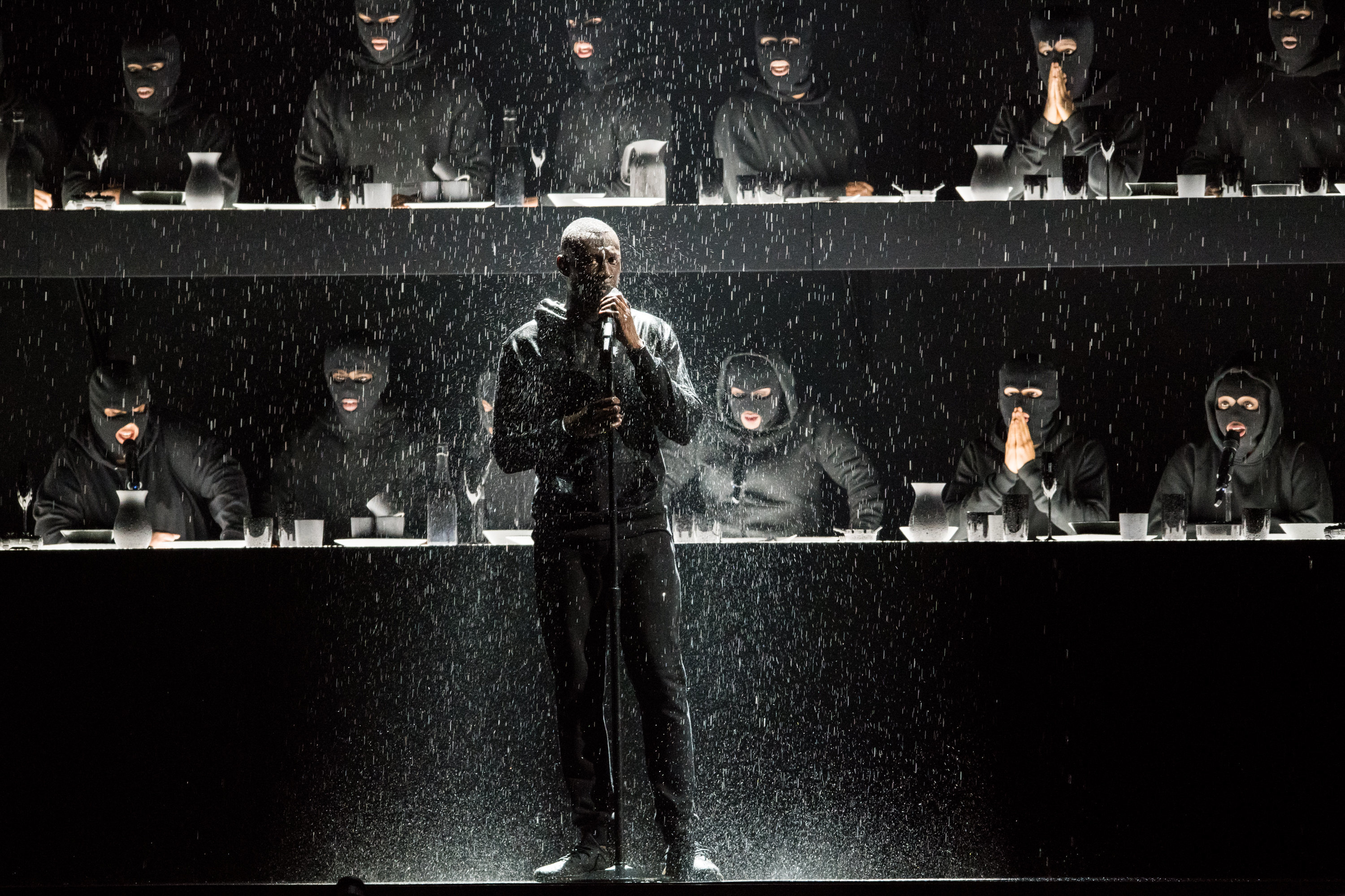 <strong>Stormzy at the Brit Awards</strong>