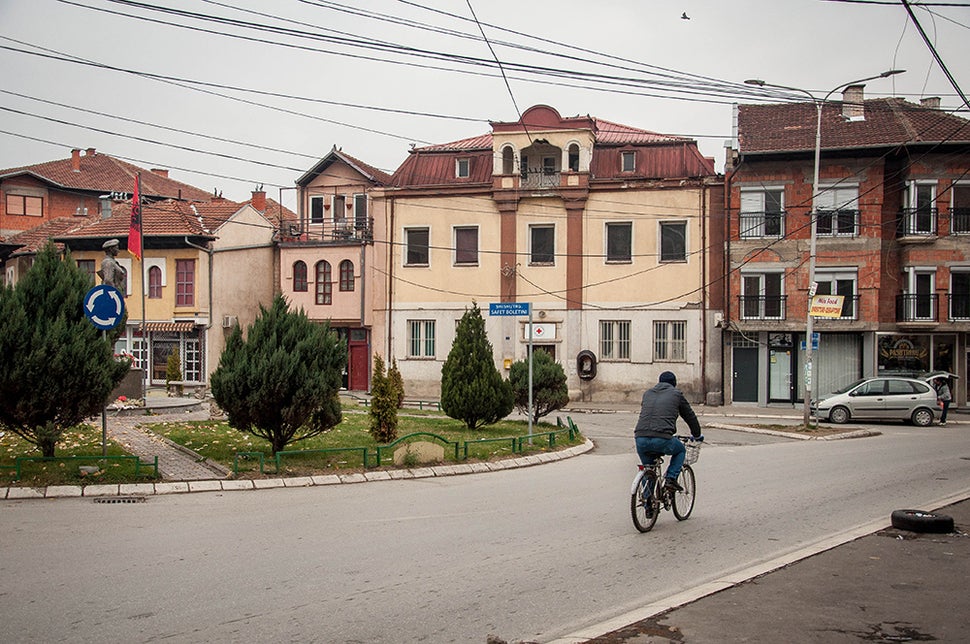 Γειτονιά της νότιας Μιτρόβιτσα.