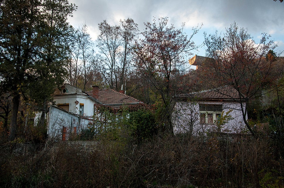 Γειτονιά στη βόρεια Μιτρόβιτσα.