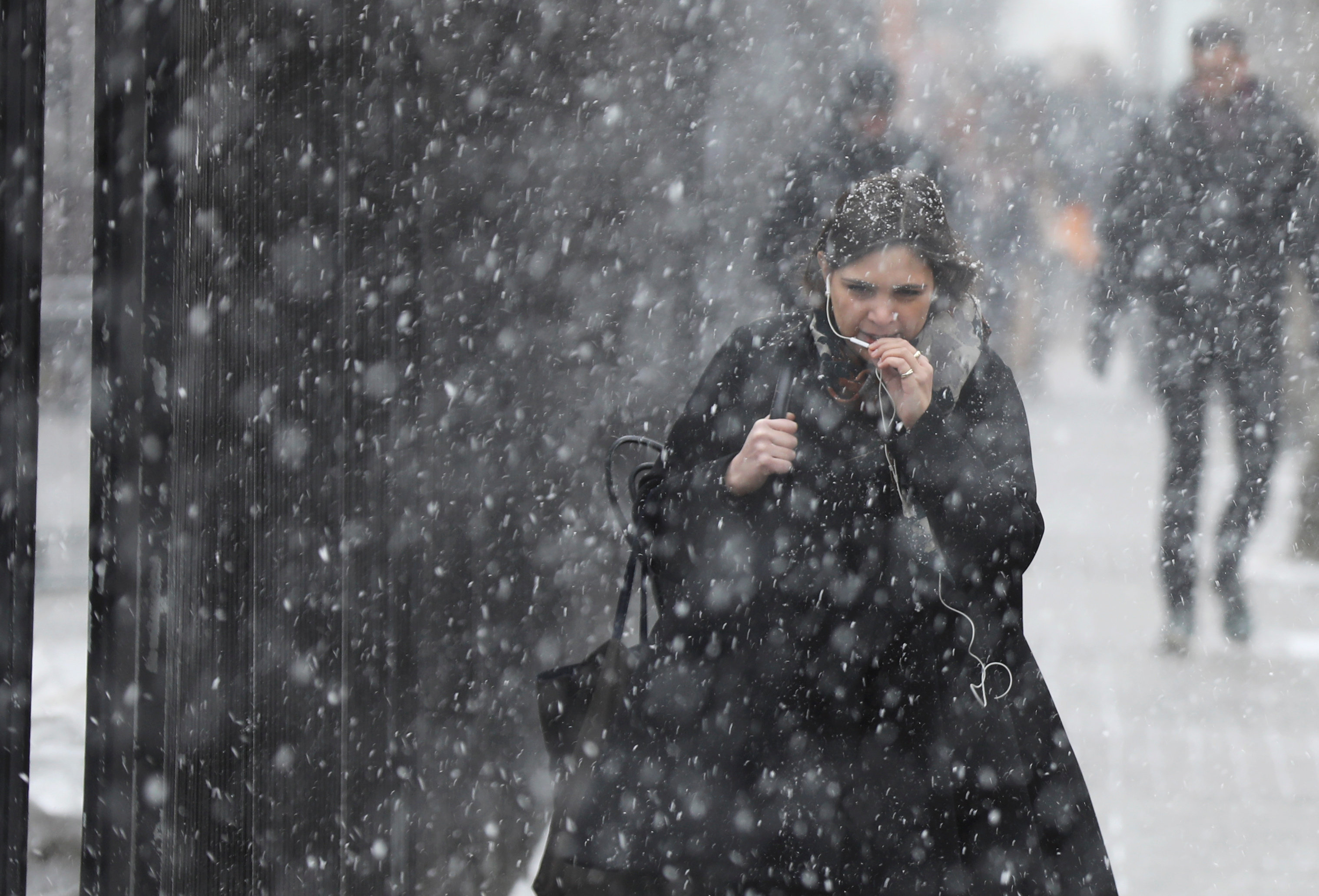 <strong>Up to 20cm of snow is expected to accumulate in parts of the UK overnight&nbsp;</strong>