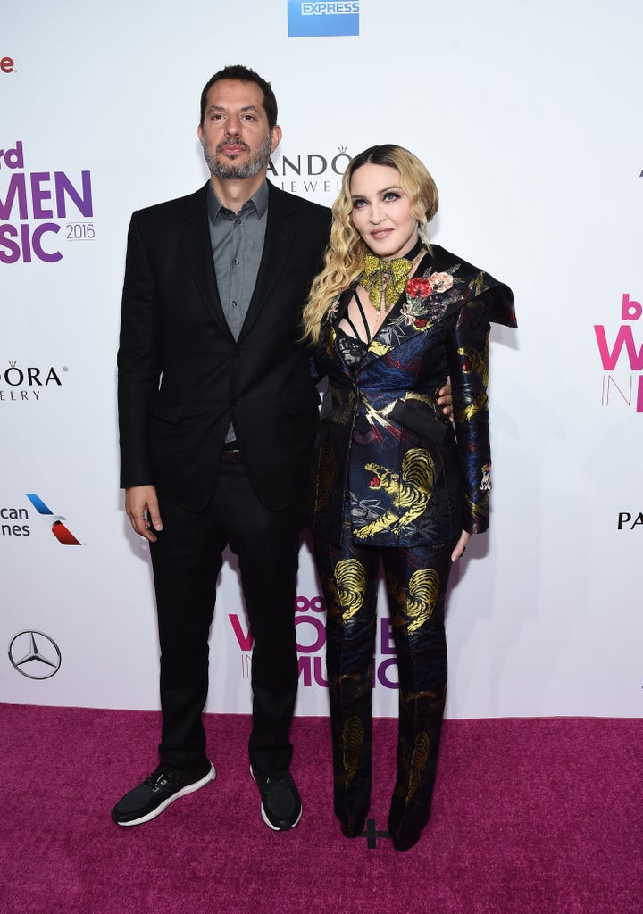 Guy Oseary and Madonna at Billboard Women In Music in 2016