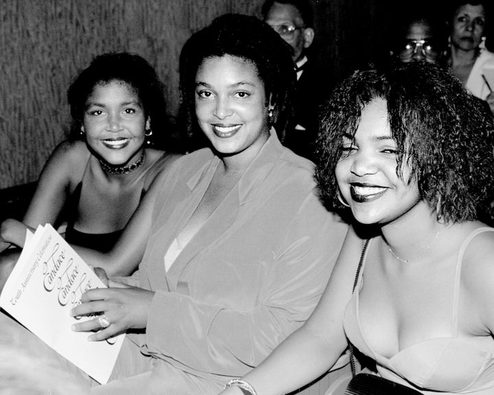 Bill Cosby daughters Ensa, Erika and Evin at the Candace Awards presentations at The Metropolitan Museum.