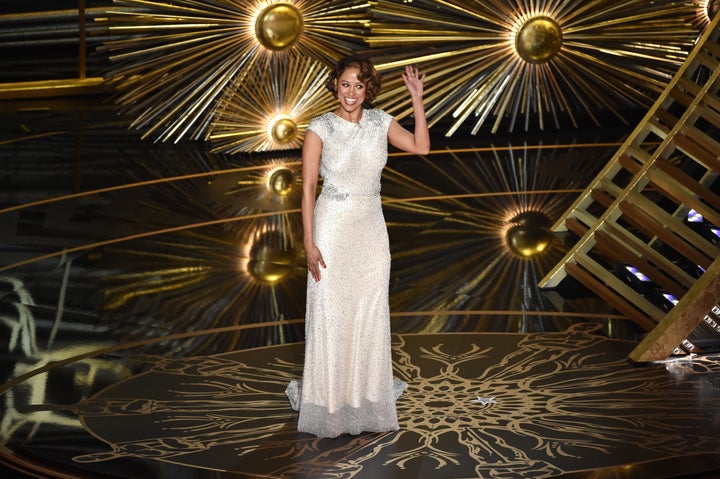 Stacey Dash appeared at the 2016 Academy Awards in a comic cameo after she called an "#Oscarssowhite" boycott "ludicrous."&nb