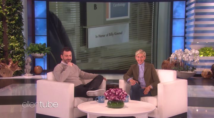 Ellen DeGeneres Has Children's Hospital Room Dedicated To Jimmy Kimmel's Son 4