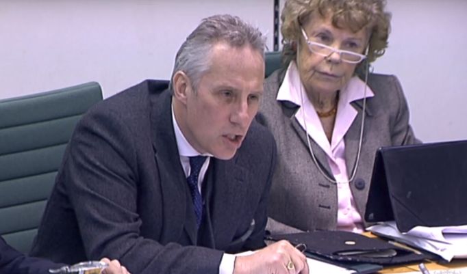 <strong>Ian Paisley Jr at the Northern Ireland Affairs Committee</strong>