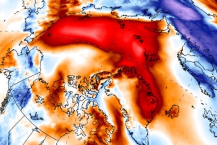 <strong>'Warm' air where there should be none.</strong>