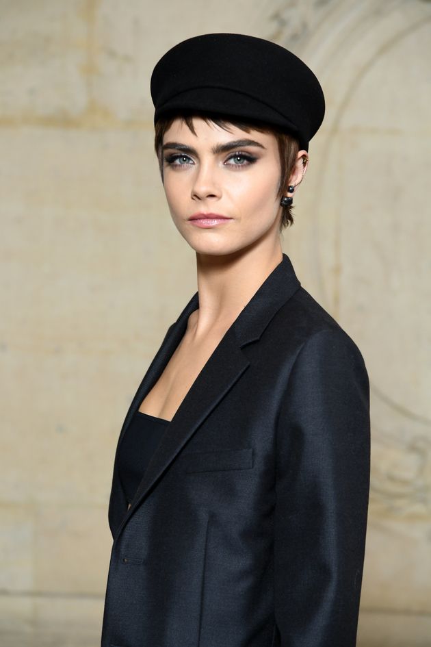 Looks We Love Cara Delevingne S Baker Boy Hat Huffpost Uk