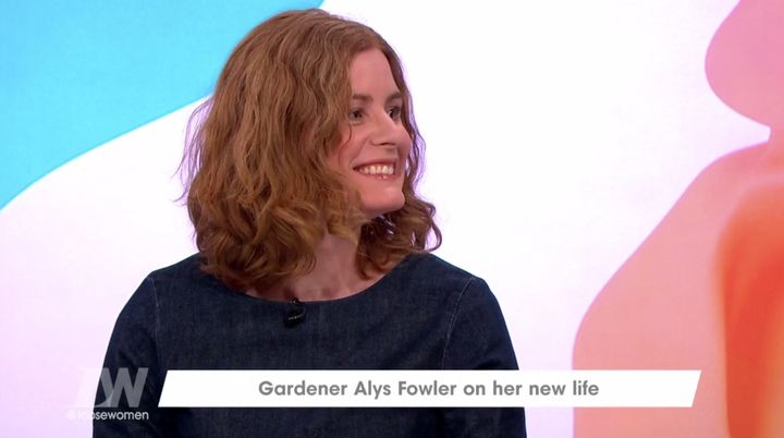 Alys appeared on Wednesday's 'Loose Women'.