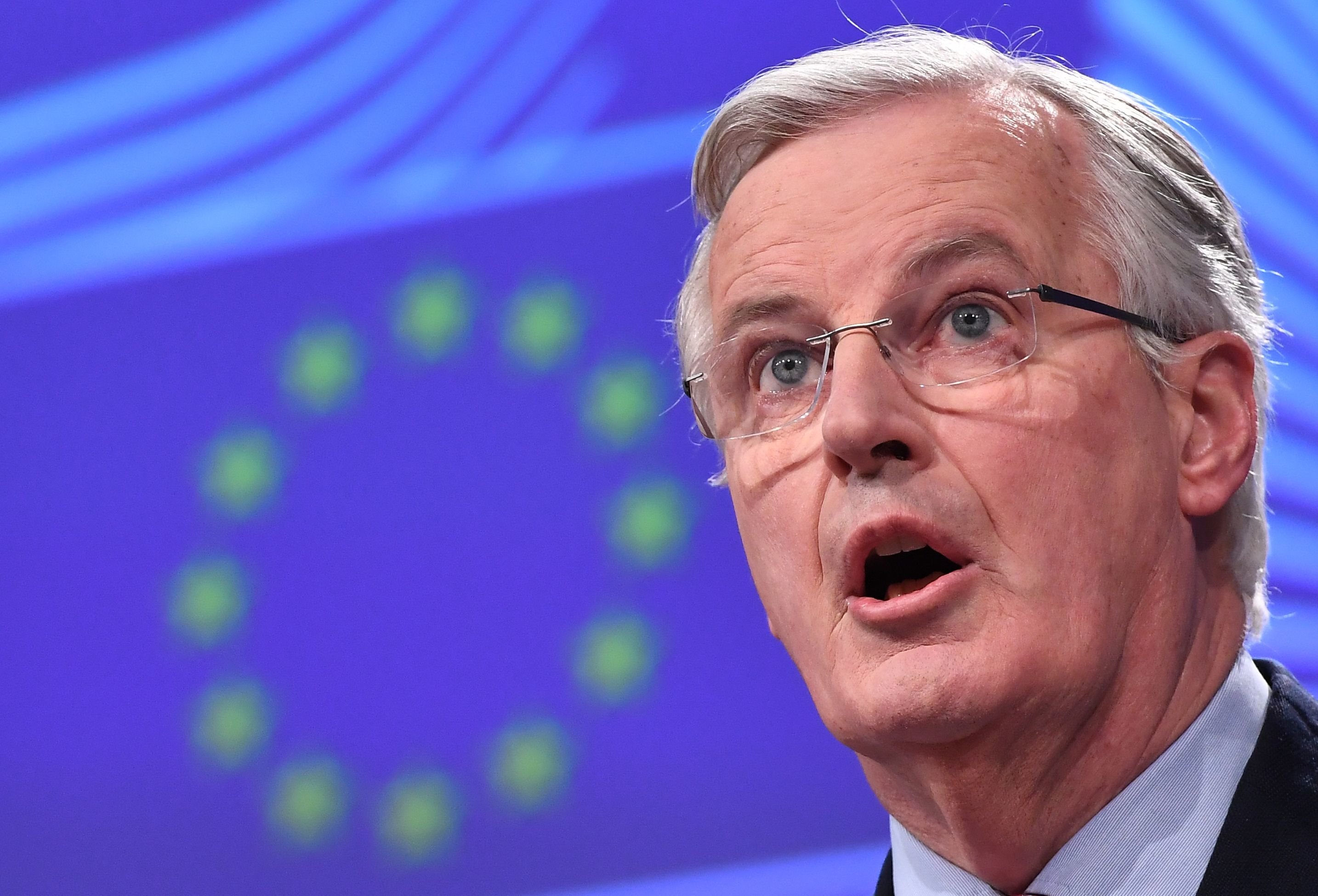 <strong>The EU's Chief Negotiator Michel Barnier</strong>