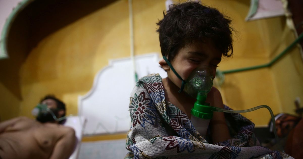 Химическое нападение. Химическое оружие в Сирии. Жертвы химического оружия. Жертвы дети химического оружия.