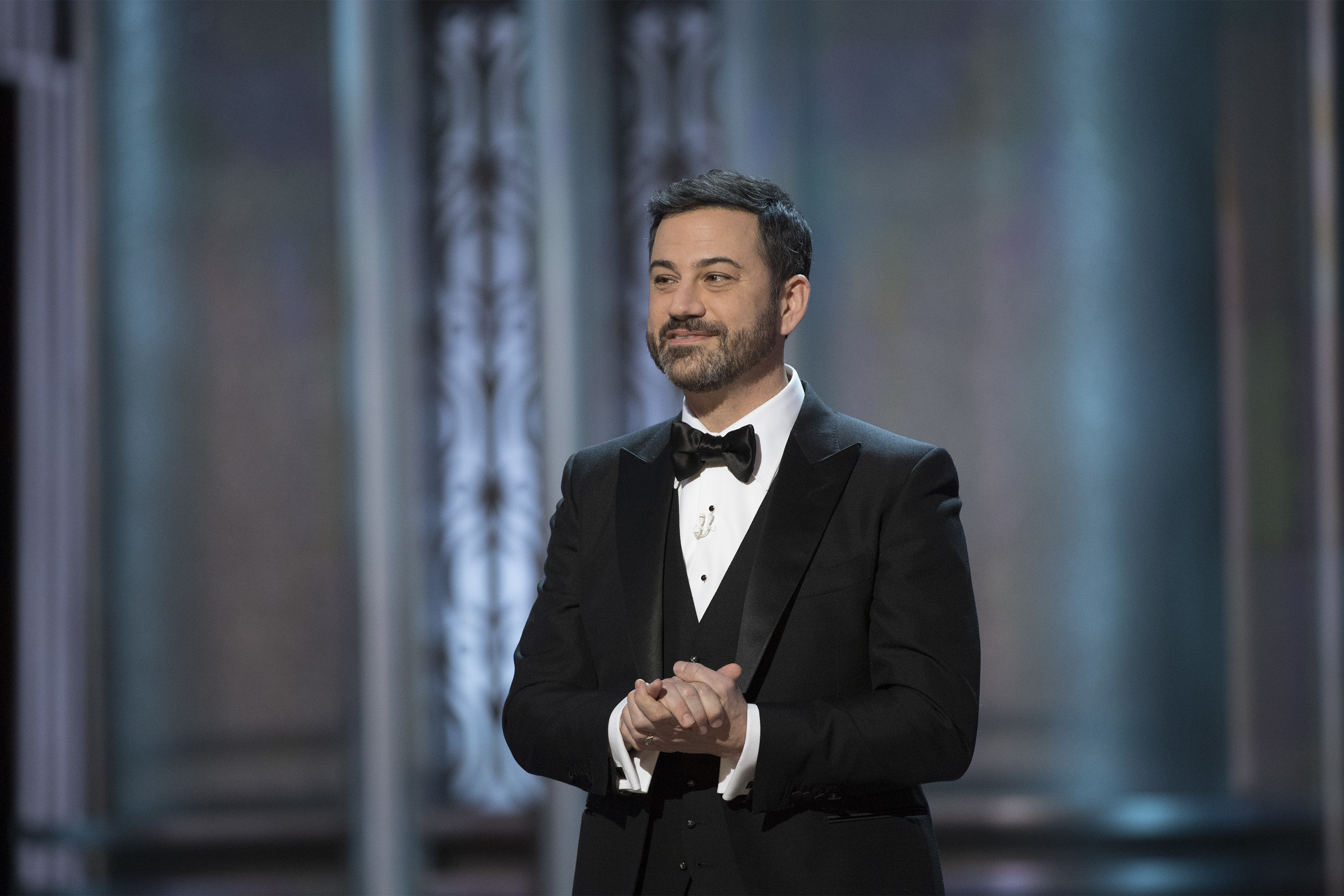 <strong>Jimmy Kimmel is hosting the Oscars for the second consecutive year</strong>