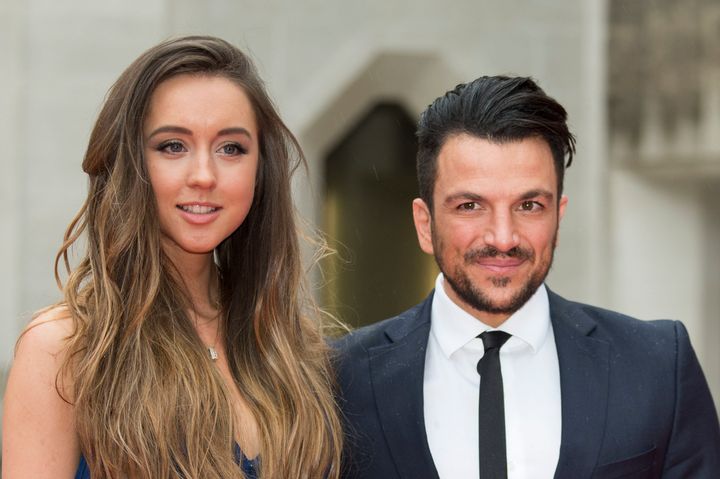 Emily MacDonagh with her husband Peter Andre.