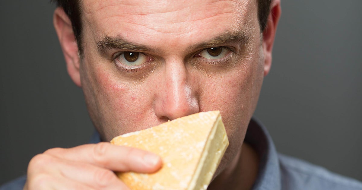 'Really, I'm Happy All The Time' Meet The Man Who Eats Cheese For A